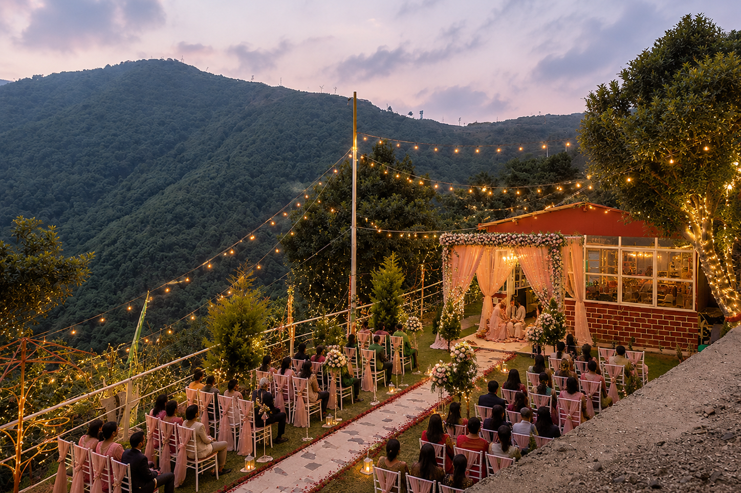 Vertical Valley Wedding